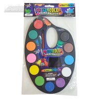 12 Watercolor Pallet 8.5"