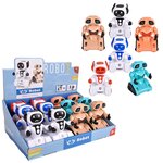 Push Action Moving Robot (3 Asst.) 4.5"
