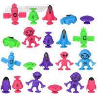 Suction Cup Intergaliatic Figures (8 Asst) 3.5"