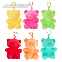 Squishy Bears Clip On (6 Asst) 4.5"