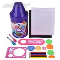 Cra-Z-Ast Spiral Art Crayon Can 7.5"