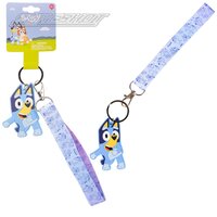 Bluey PVC Keychain W/Lanyard 6"