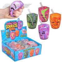 Smiley Swirl Squeeze Boba (4 Asst.) 3.5"