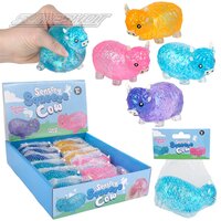 Glitter Squeeze Highland Cow 3.5"