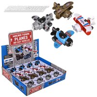 Micro Town Die Cast Planes 2" (16pc/Dsp)