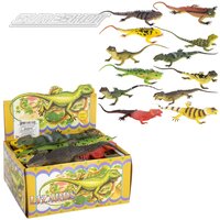 Rainforest Squeaker Lizard (12 Asst.) 14"