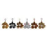 Jungle Plush Puzzle Clip On (6 Asst) 4"