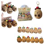 Capybara Crochet Crew K/C (12 Asst) 2.75"