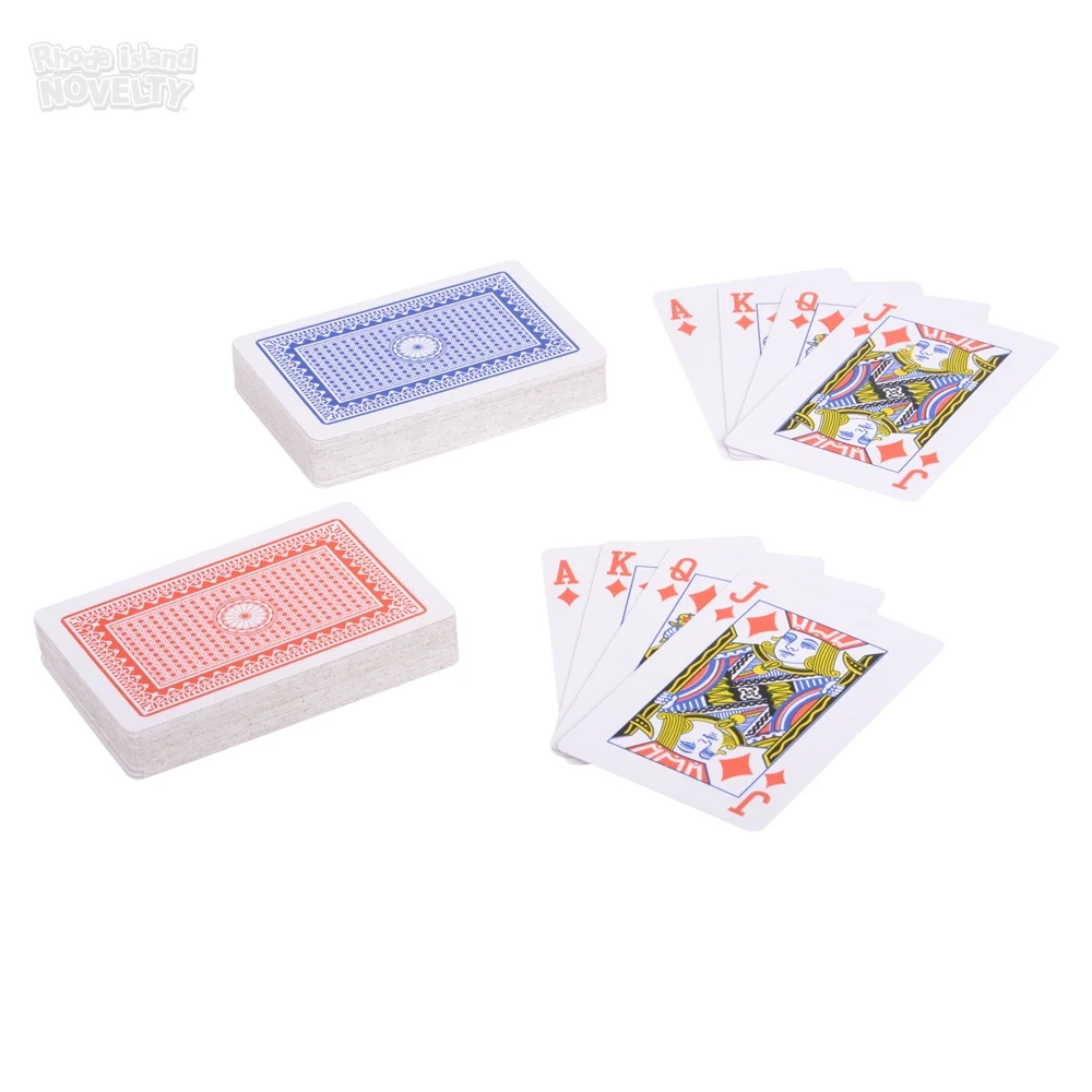 Standard Size Playing Cards (2 Asst.) 3.5"