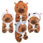 Hoodies Capybara Plush (Asst.) 8"