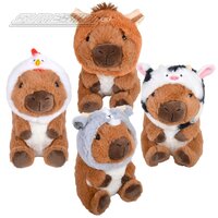 Hoodies Capybara Plush (Asst.) 8"