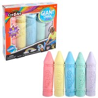 Cra-Z-Art Jumbo Giant Chalk (5cnt) 9"