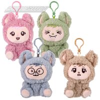 Zuzu & Friends Clip-On - Sherpa Series 3 (4 Asst) 4.5"