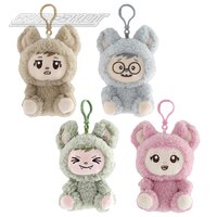 Lababies Clip-On - Sherpa Series 3 (4 Asst) 4.5"