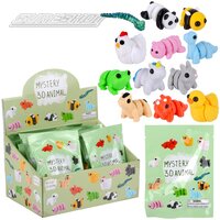 Mini 3D Printed Mystery Animals 2.5" (24ea/Dsp)