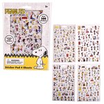 Peanuts Puffy Sticker Sheets (24ea=unit)