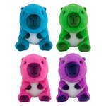 Bright Color Capybara Plush (4 Asst) 8"