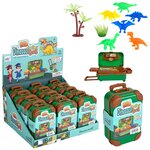 Dinosaur World Trolley Set 6"