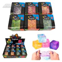 Squishy Glitter Ice Cubes 2.3"