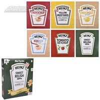 Mini Heinz Kraft Ketchup (24pcs) 8" Puzzle 6asst