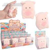 Easy Squeezy Pudgiez Pig (12ea/Dsp)