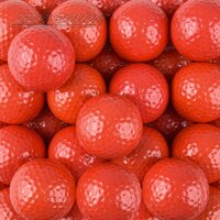 Miniature Golf Balls - Red (50 Cnt)*