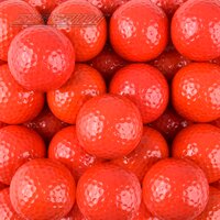 Miniature Golf Balls - Red (50 Cnt)*
