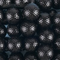 Miniature Golf Balls - Black (50 Cnt)