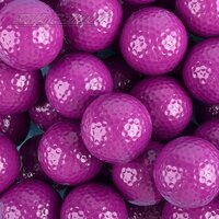 Miniature Golf Balls - Purple (50 Cnt)