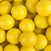 Miniature Golf Balls - Neon Yellow (50 Cnt)