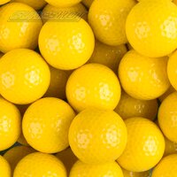 Miniature Golf Balls - Neon Yellow (50 Cnt)