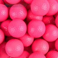 Miniature Golf Balls - Neon Pink (50 Cnt)