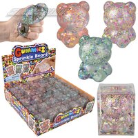 Gummiez Sprinkle Bears (Asst) 3" (25ea/Dsp)