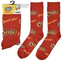 Flamin Hot Cheetos Mens Crew Socks (Moq 6)