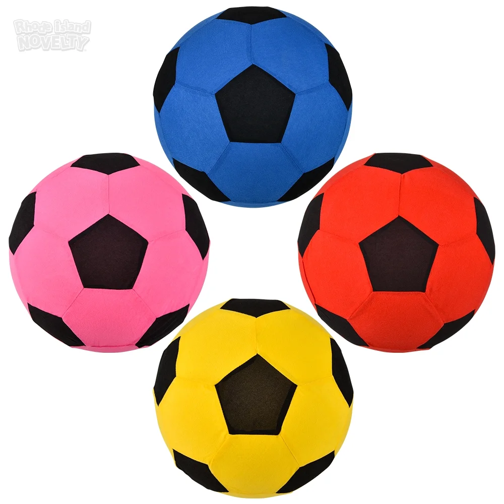 Fabric Soccer Ball (4 Asst.) 18