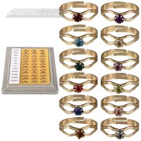 Birthstone Ring (12 Asst.)