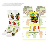 Sour Patch Stripes Crew Socks (Moq 6)
