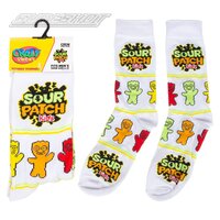 Sour Patch Stripes Crew Socks (Moq 6)
