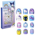 Hello Kitty And Friends Press On Nails (12pcs=unit) 3"