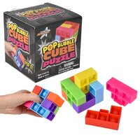 (T) Pop Bubble Cube Puzzle 2.5"
