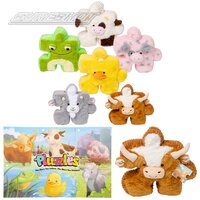 Barn Yard Plush Puzzles (6 Asst) 10"