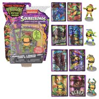 TMNT Squeezeling Figures W/ Collector Cards