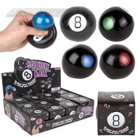 Squishy 8-Ball Fortune Ball (3 Asst.) 2"