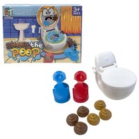 Poop Toliet Flipping Game 3.5"