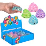 Squeezy Glitter Poop 2.36"