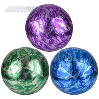 Metallic Fabric Camo Ball (3 Asst.) 16"