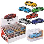 Die Cast Sports Cars 1:64 (6 Asst)(36ea/Dsp)