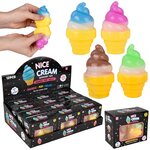 Squeeze Ice Cream Scoops (2 Asst) (2pk Set) 3"