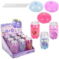 Blueberry Dream Glitter Slime (3 Asst.) 4.5" (9ea/Dsp)