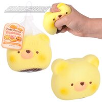 Cute Teddy Bear Bread Squishy 4"